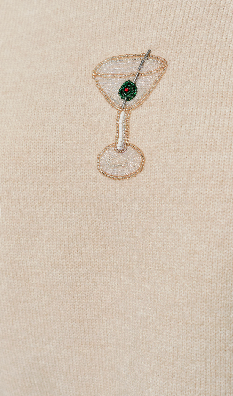 Addison Martini Bead Sweater