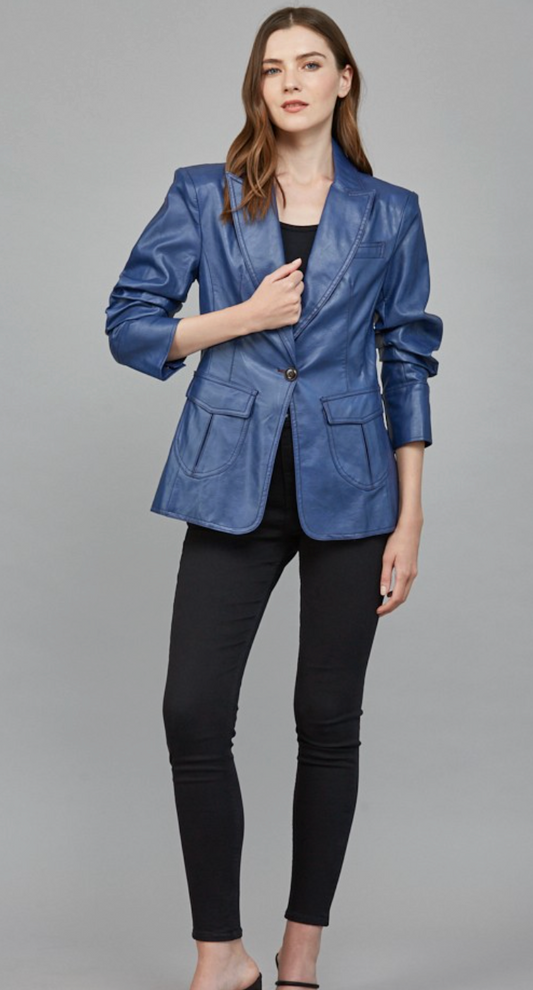 Scrunch Sleeve Detail Jacket