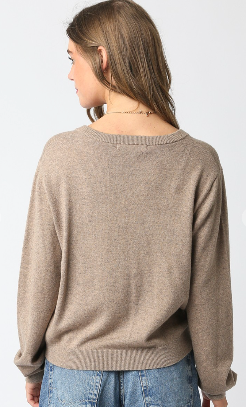 Nora Knit Button Up Top