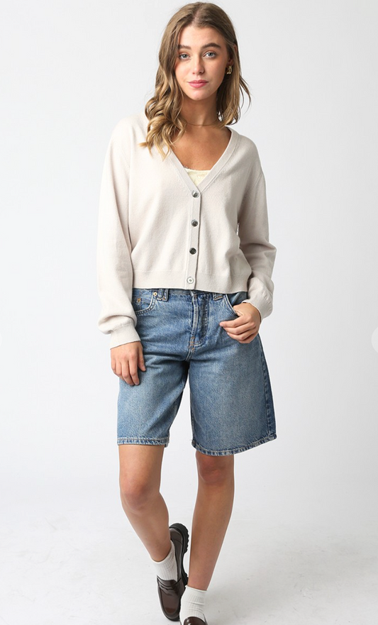 Nora Knit Button Up Top