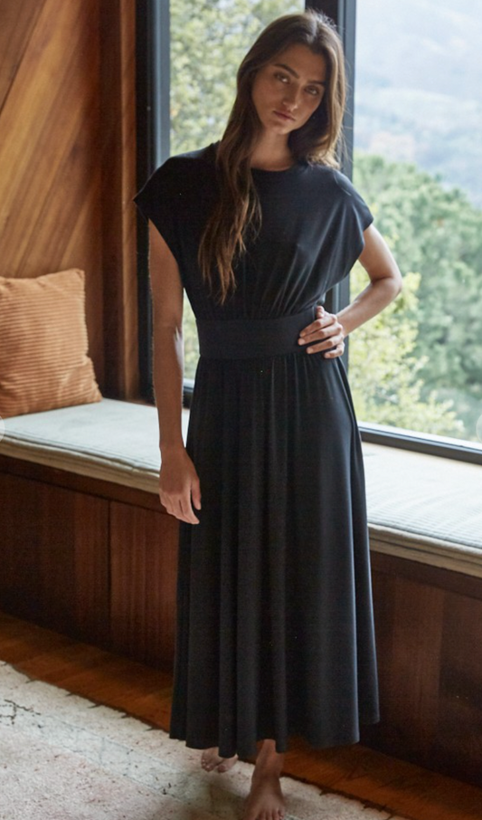 Montauk Flare Midi Dress