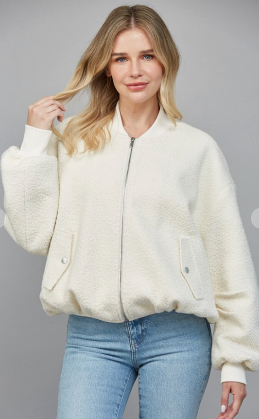 Sherpa Bomber Jacket