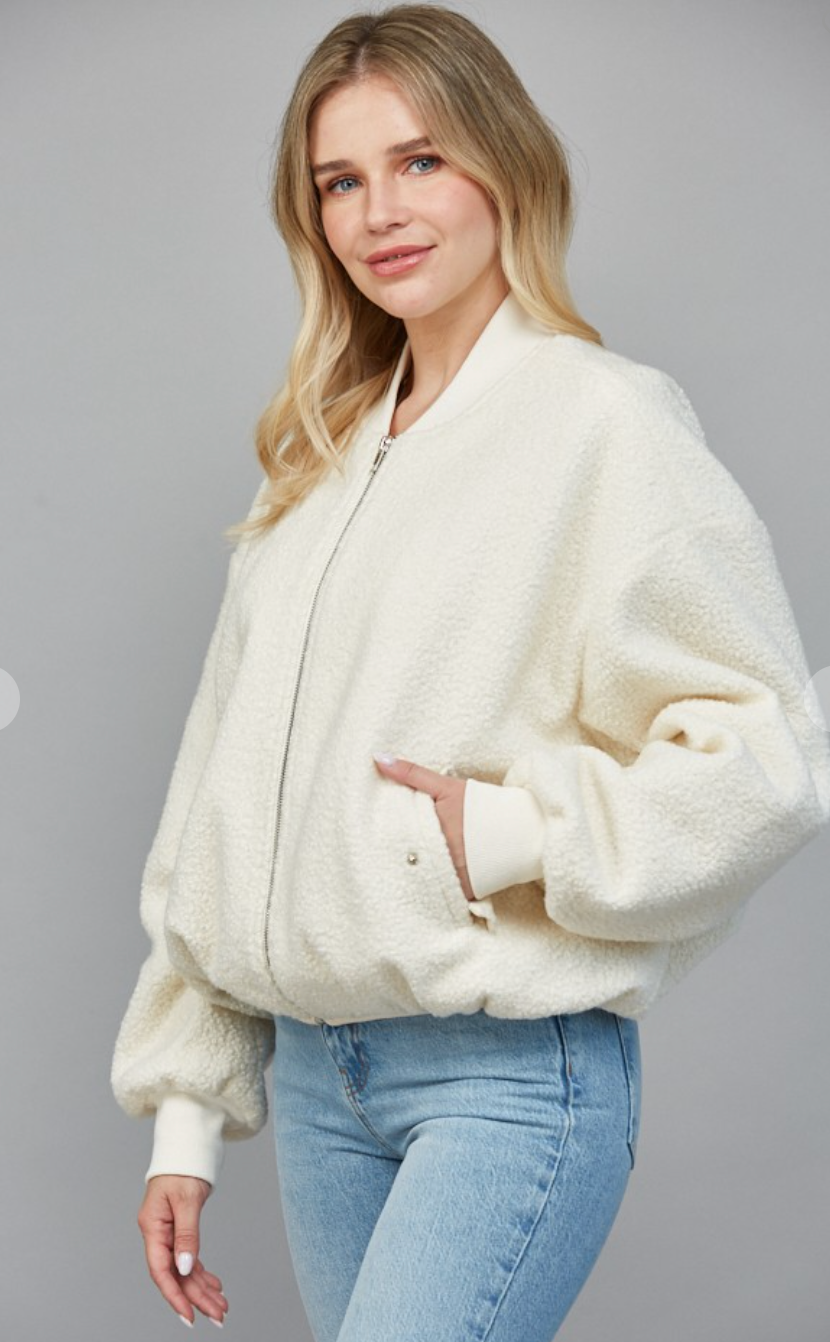 Sherpa Bomber Jacket