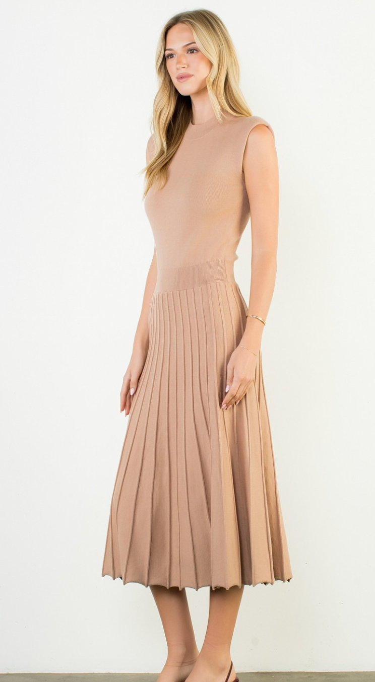 Sleeveless Knit Maxi Dress