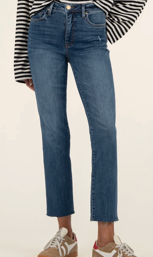 Reese High Rise Ankle Flare Jean