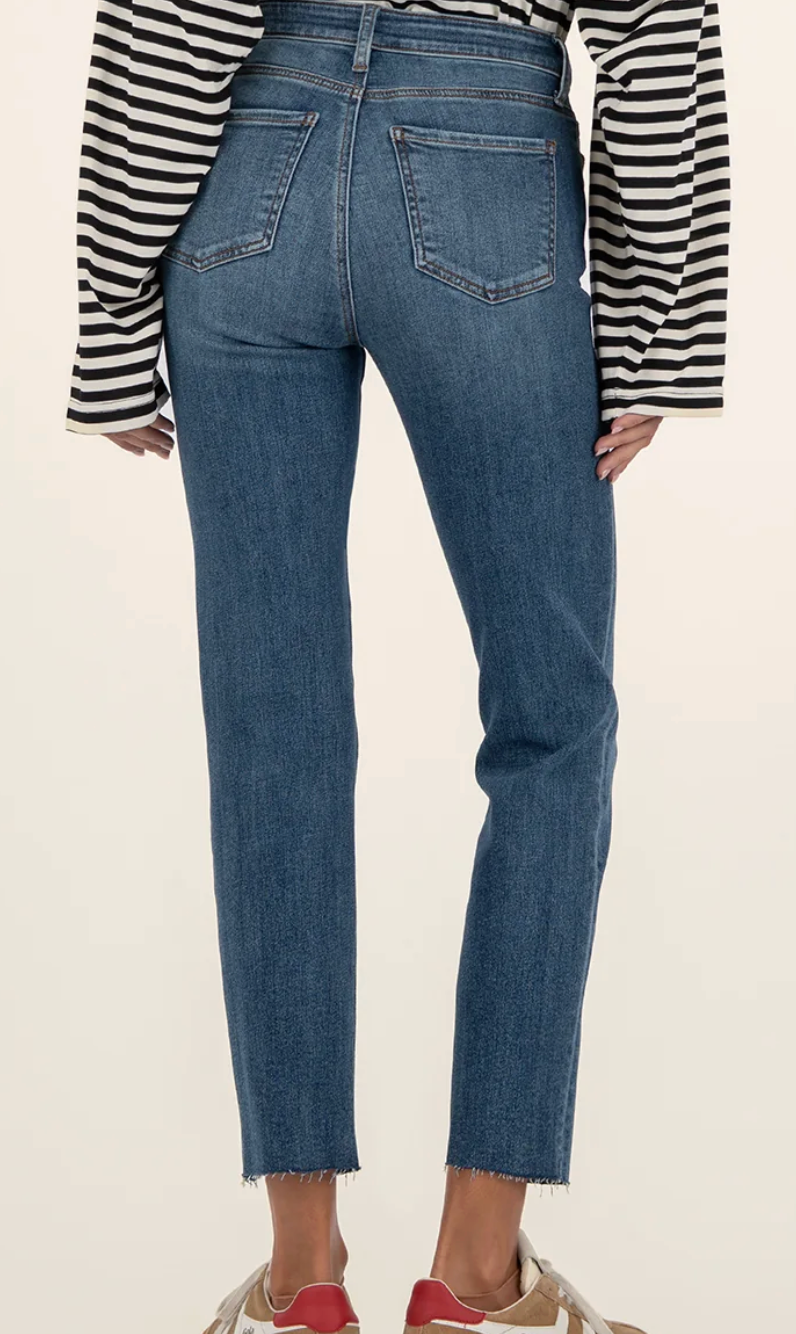 Reese High Rise Ankle Flare Jean