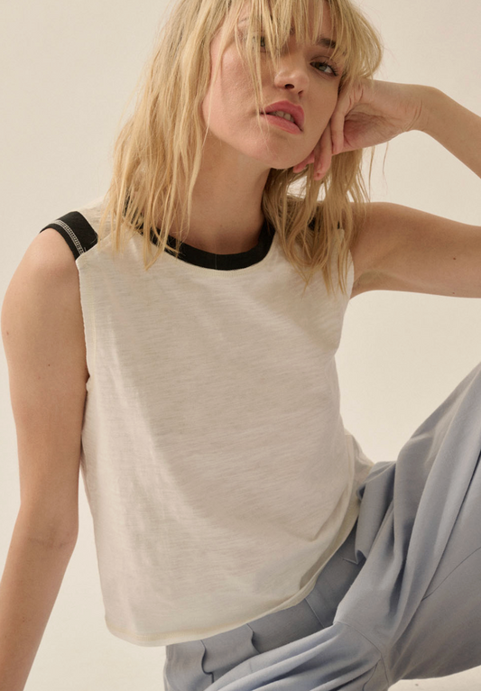 Easy Fit Sleeveless Tee