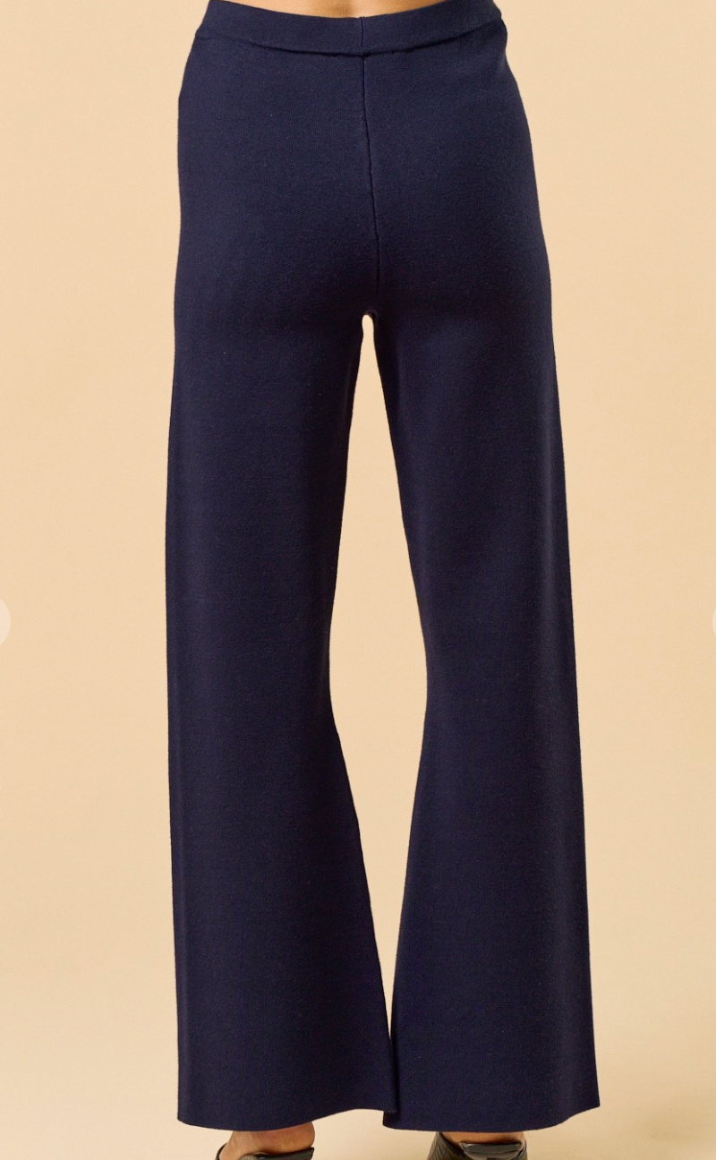 Knit Flare Bottom Pants