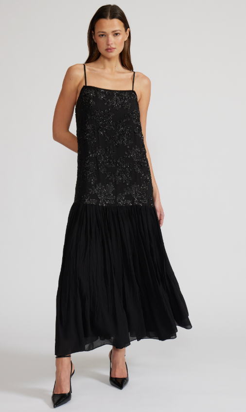 Marissa Drop Waist Sequin Dress