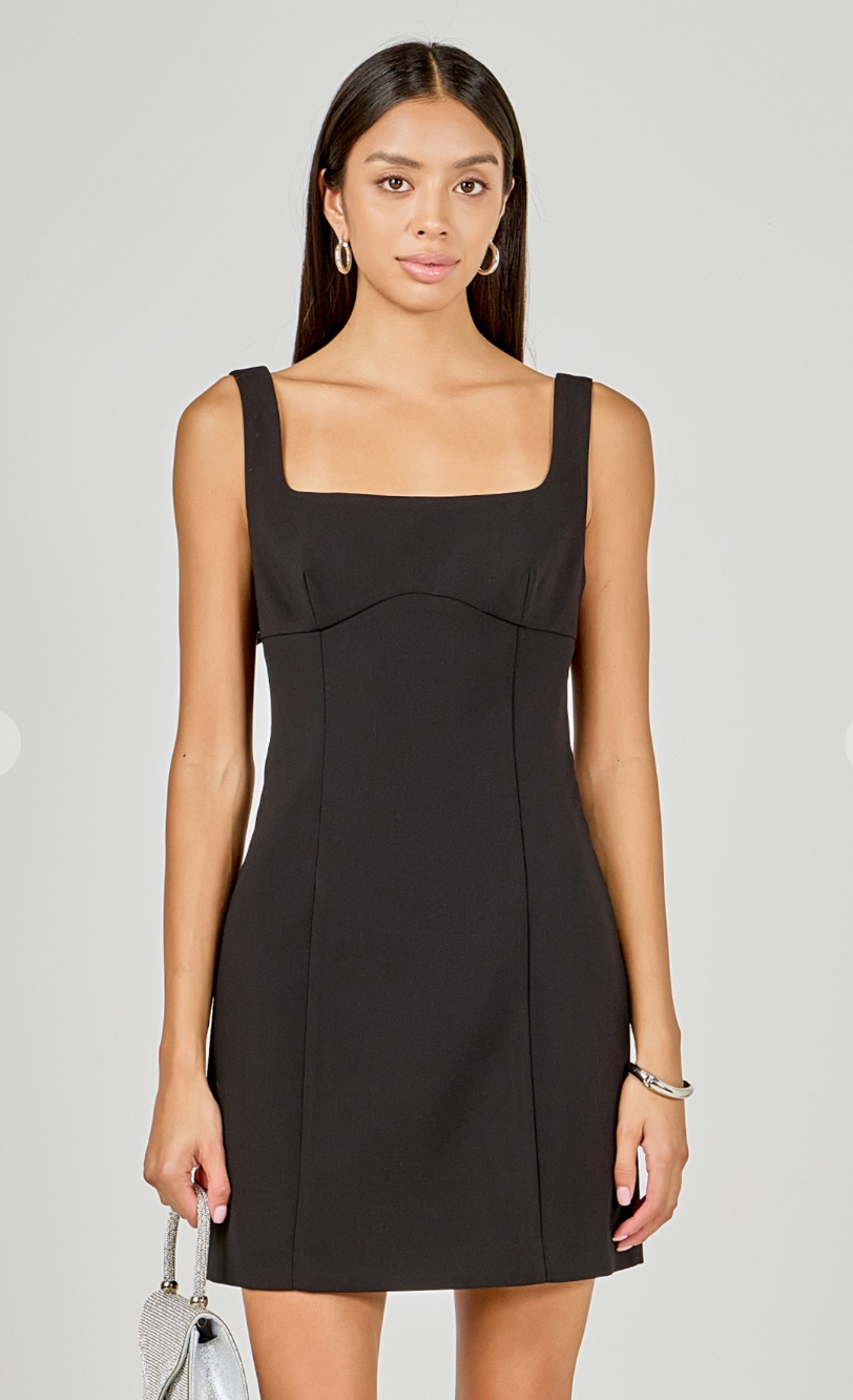 Back Bow Sleeveless Dress