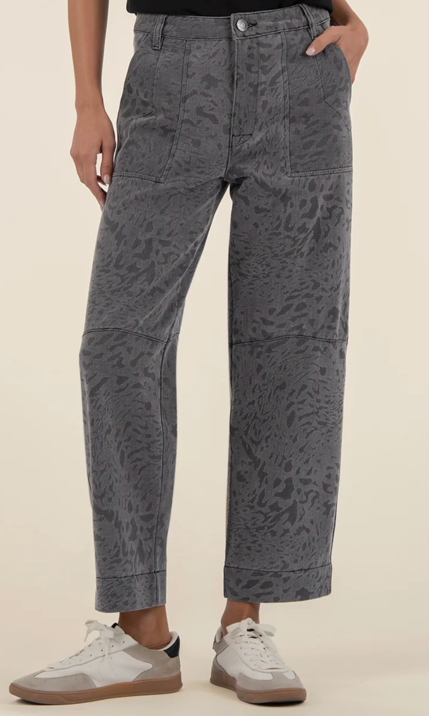 Ashton Wide Leg Barrel Jean