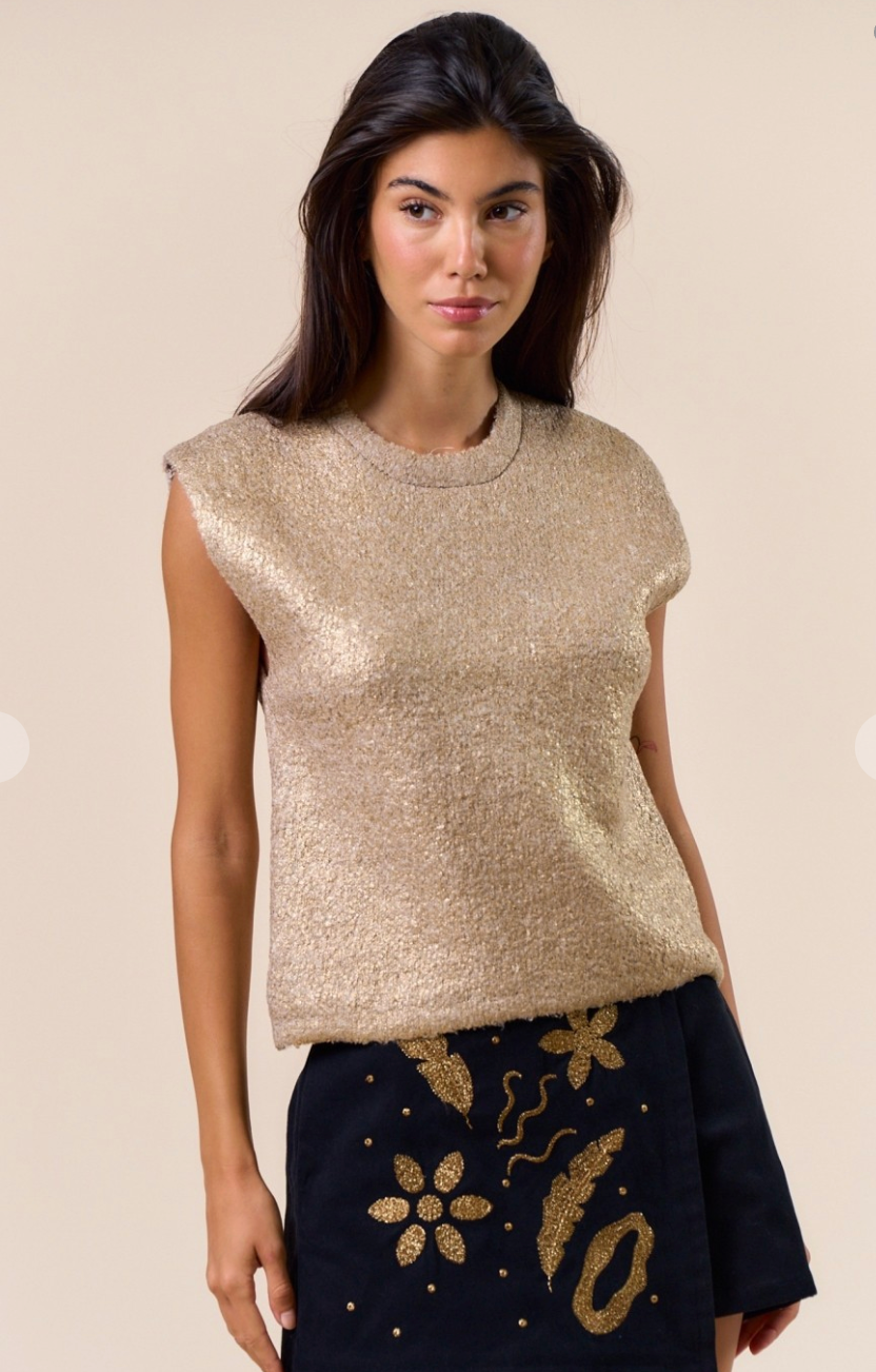 Effortless Knit Sleeveless Sweater