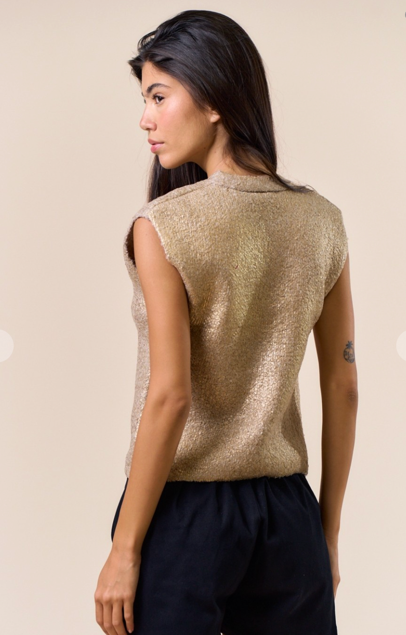 Effortless Knit Sleeveless Sweater