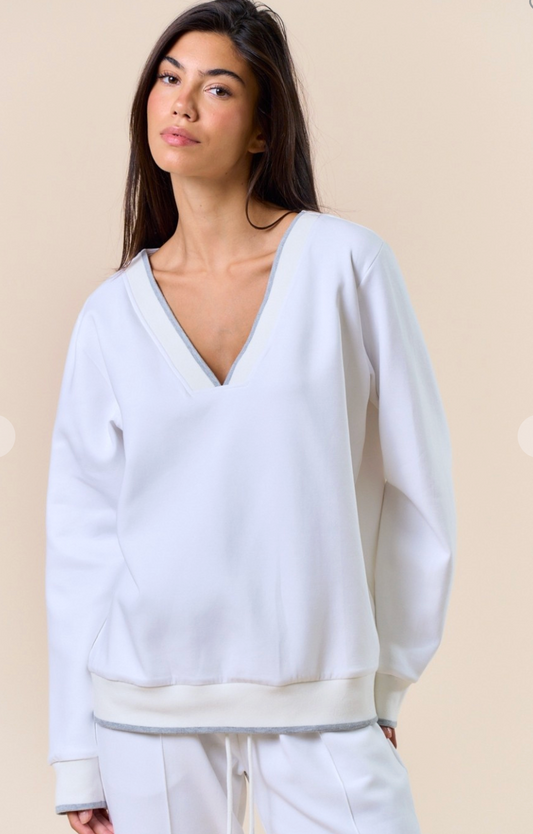 Caroline V Neck Sweater