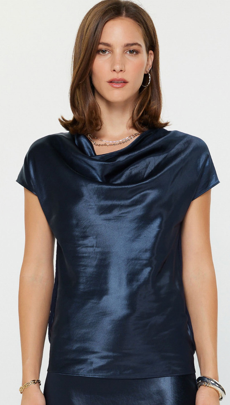 Cowl Neck Blouse