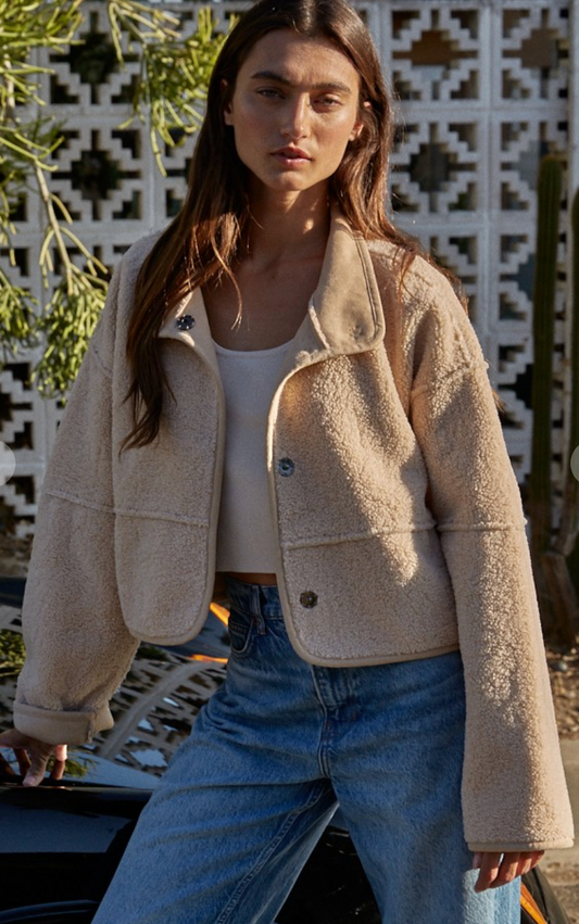 Alpine Turtleneck Bomber Jacket