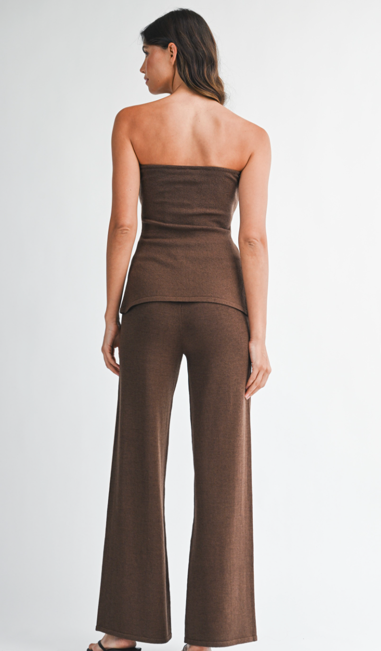 Strapless Bead Detail Top