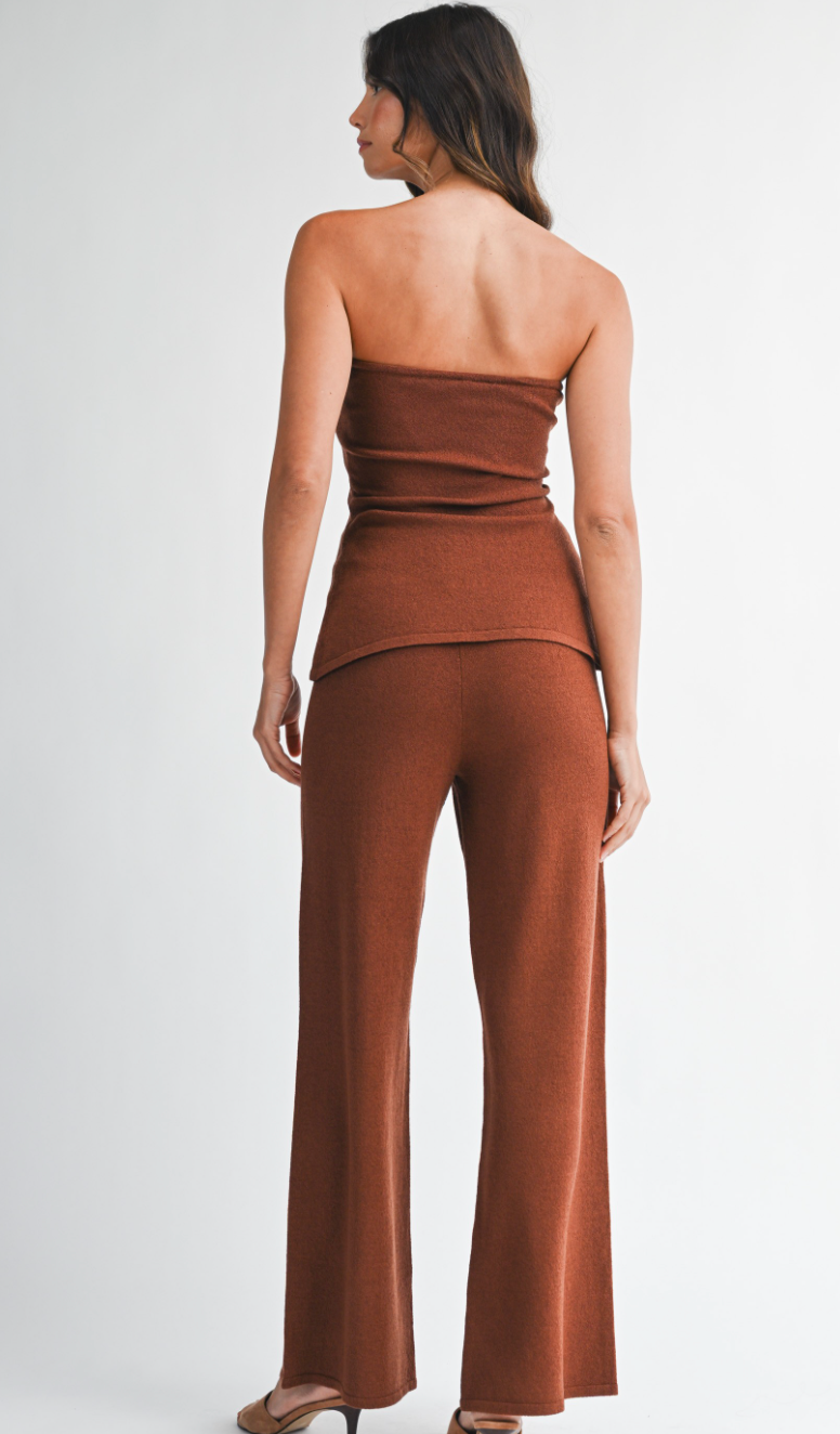 Strapless Bead Detail Top