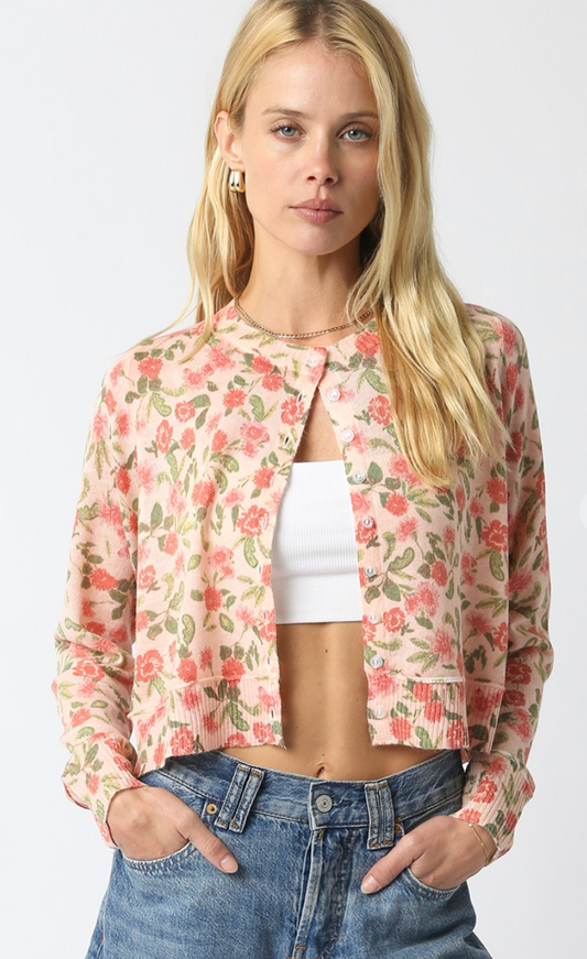 Hallie Floral Knit Top