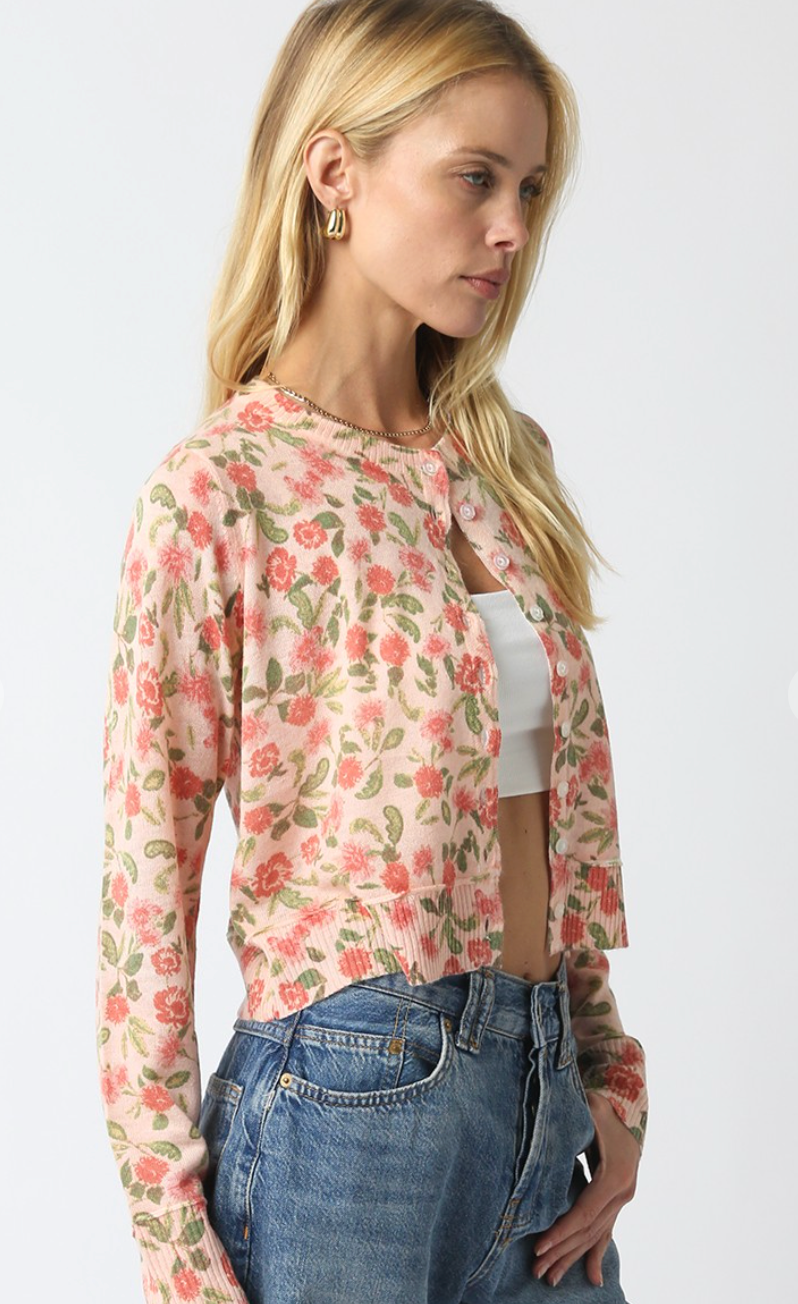Hallie Floral Knit Top