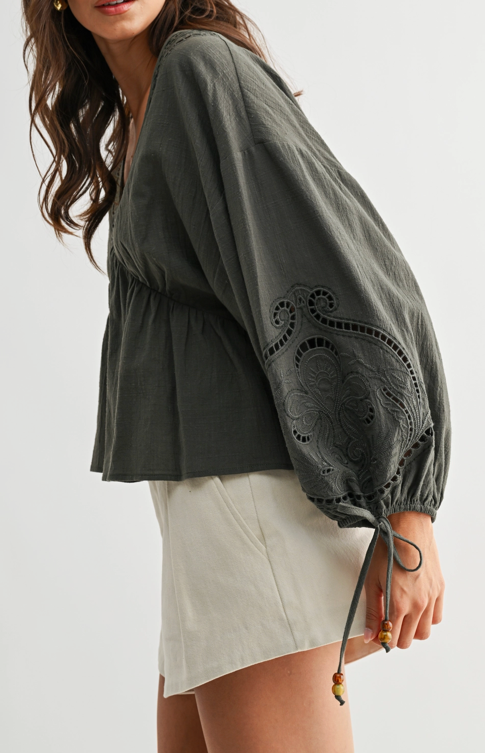 Boho Breeze Embroidered Blouse