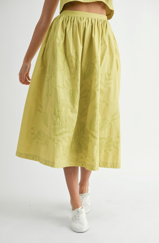 Embroidered Skirt