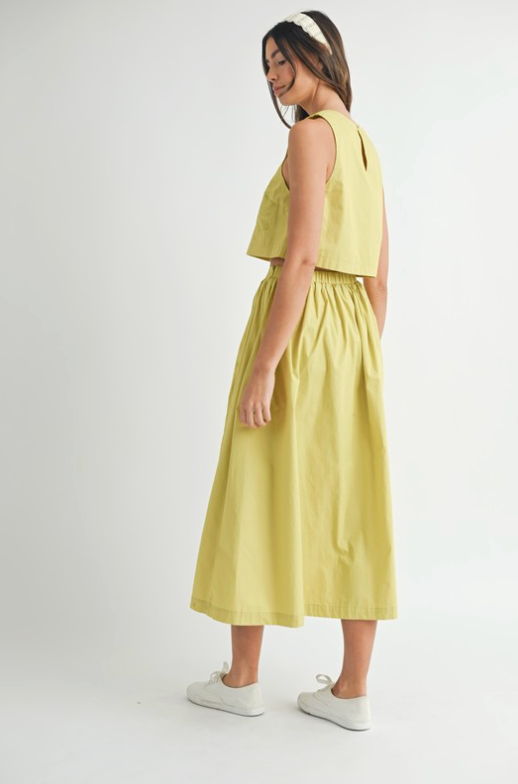 Embroidered Crop Top