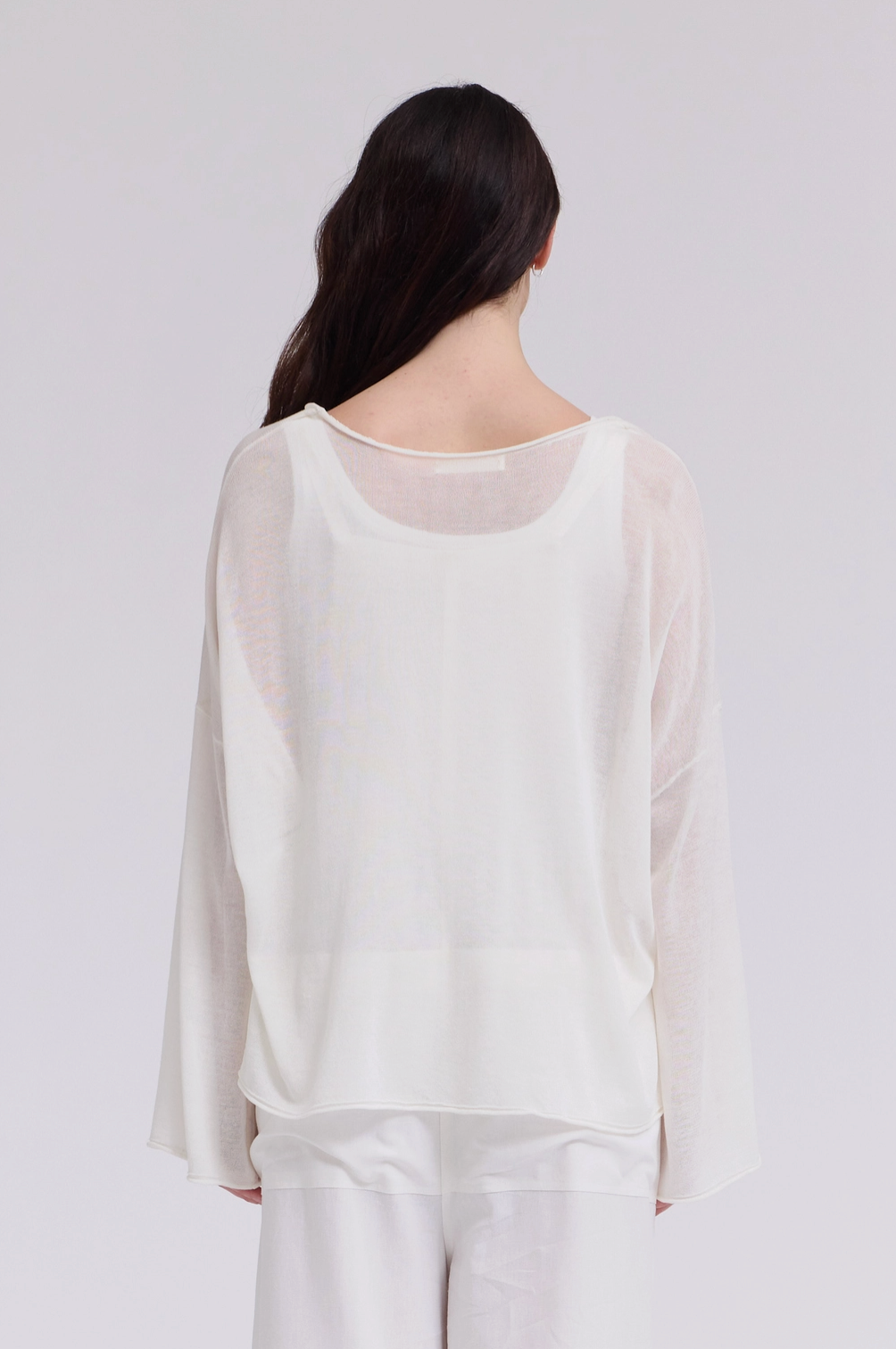 Linen Pullover Sweater