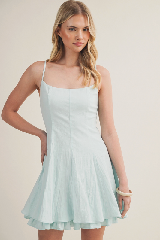 Fit and Flare Stretch Dress