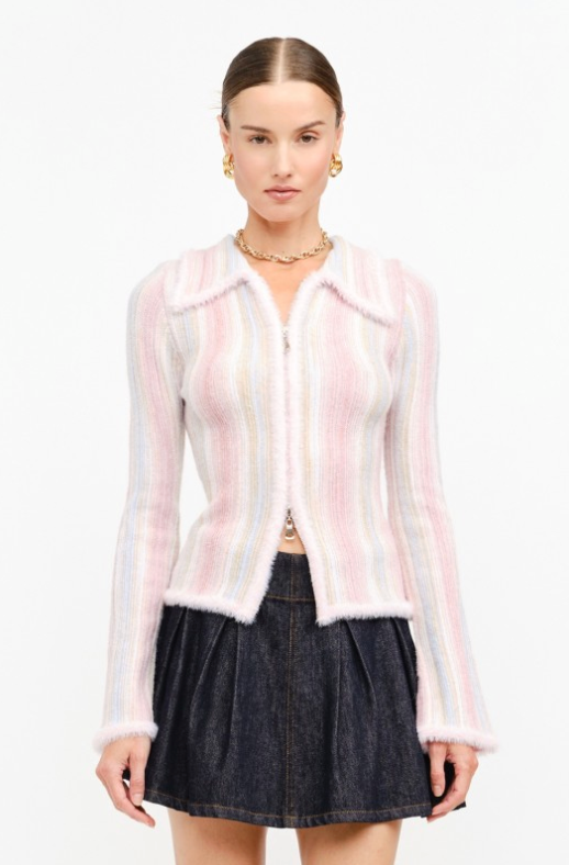 Jacquie Pink Top
