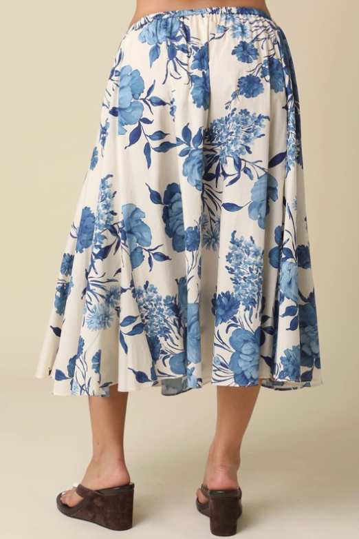 Edith Floral Maxi Skirt