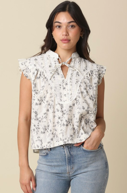 Lucia Floral Blouse