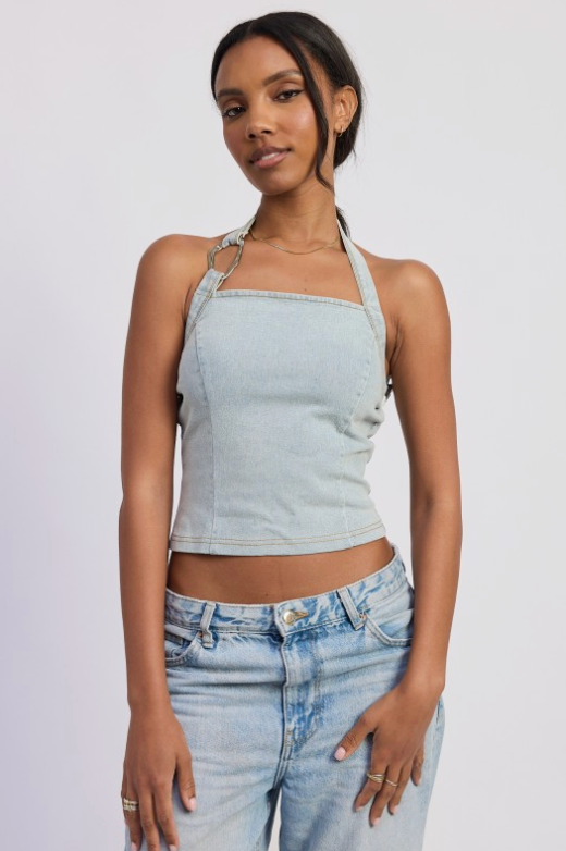 Hardware Halter Top
