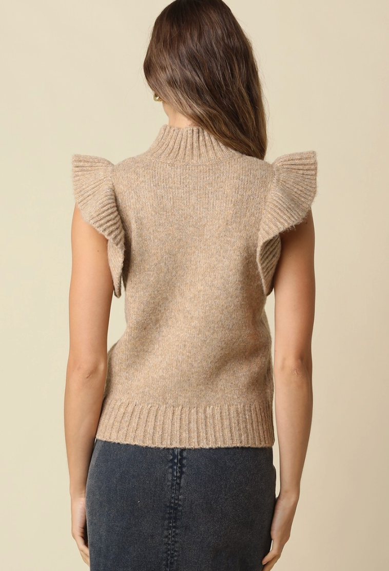 Cielo Ruffle Trim Sweater