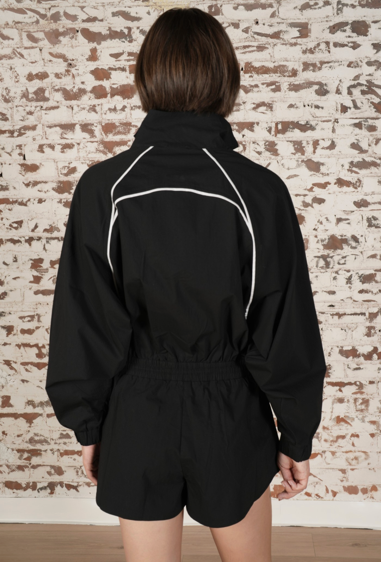 Contrast Binding Playsuit