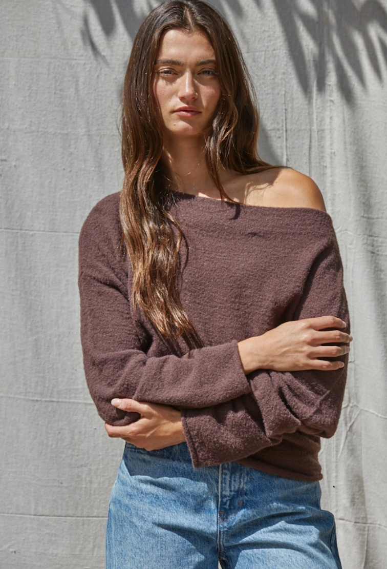 Jovie Off The Shoulder Pullover