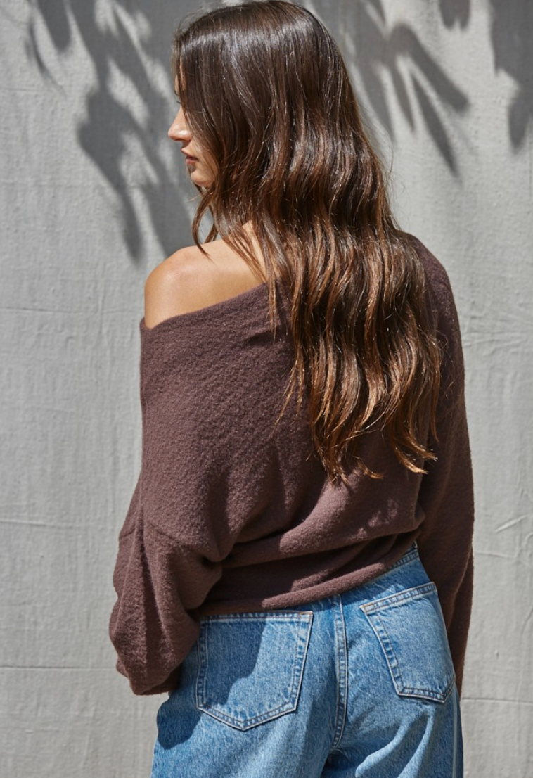 Jovie Off The Shoulder Pullover