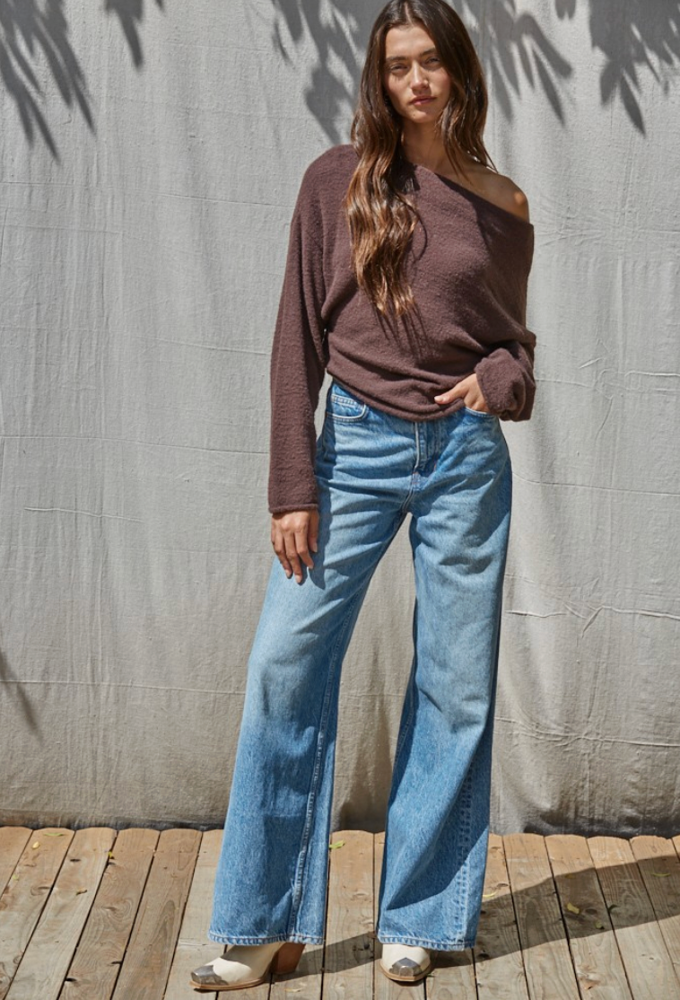 Jovie Off The Shoulder Pullover