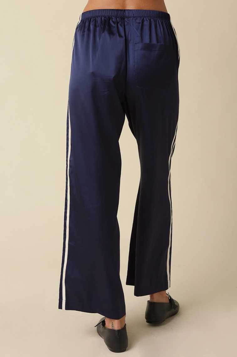 Maggie Satin Track Pants