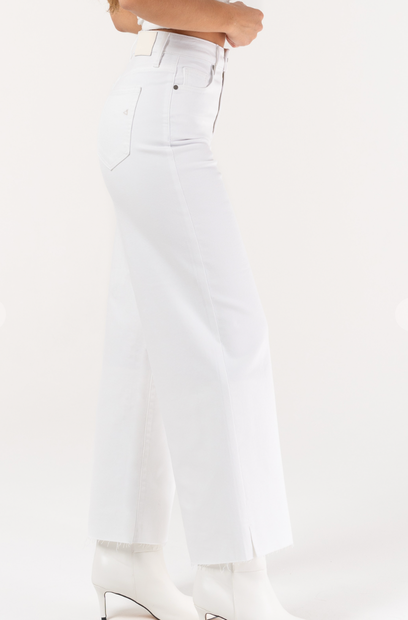 Nori High Waist Crop Wide Leg Pant