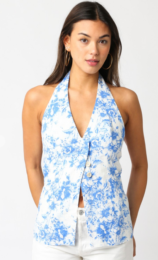 Sina Floral Top