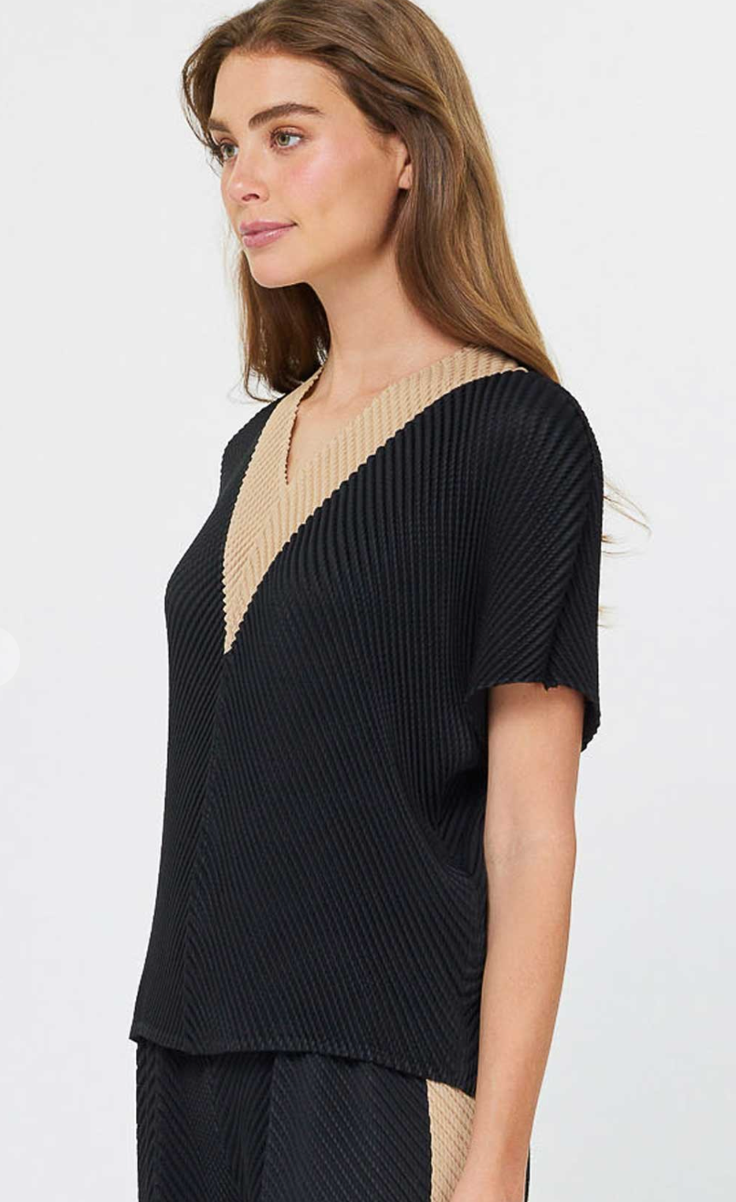 V Neck Dolman Top