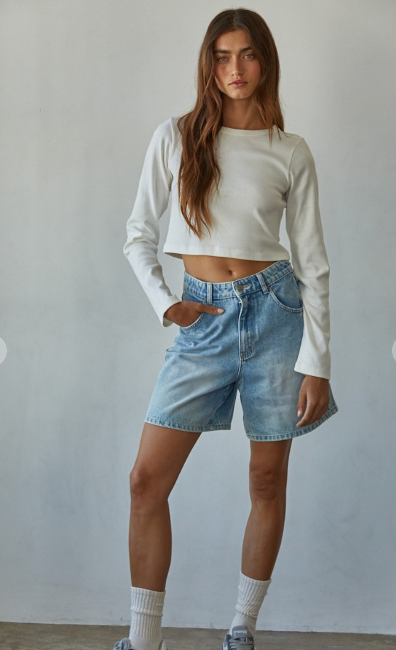Everyday Crop Long Sleeve