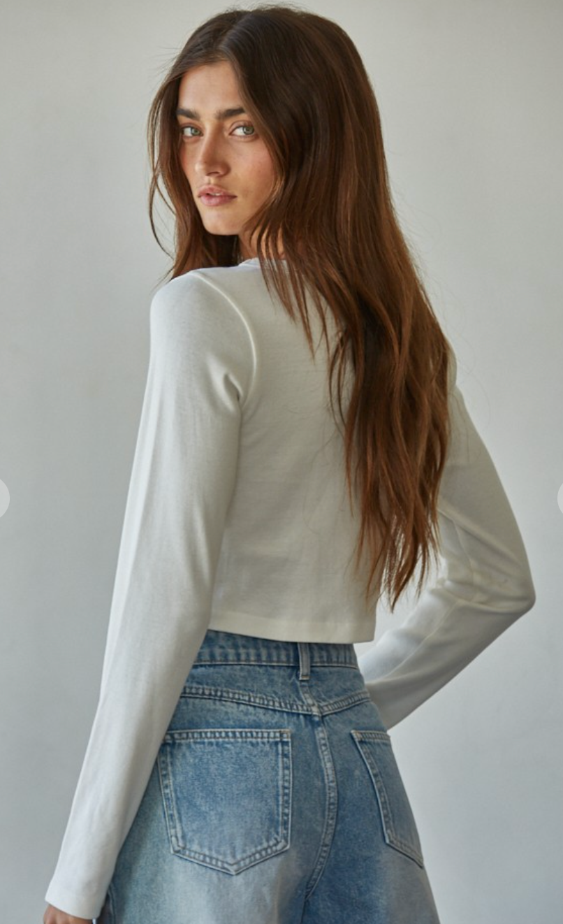 Everyday Crop Long Sleeve