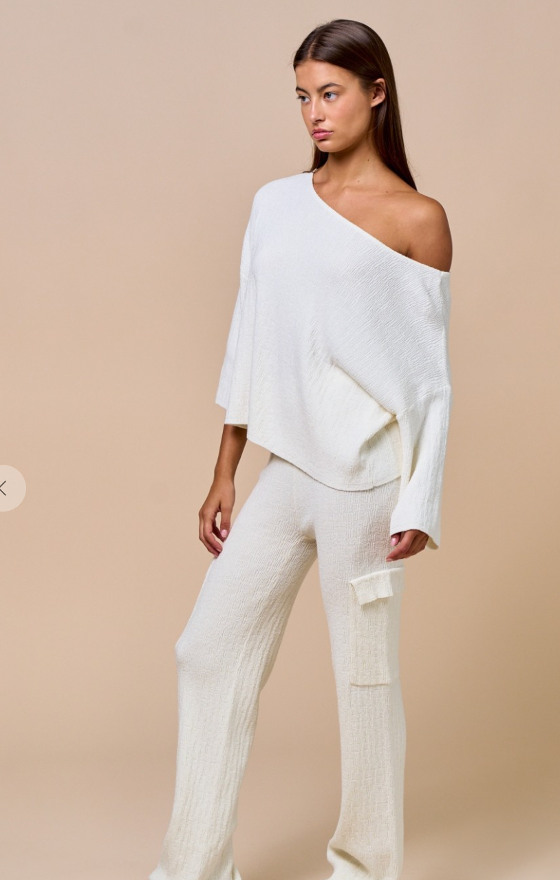 Boat Neck Top