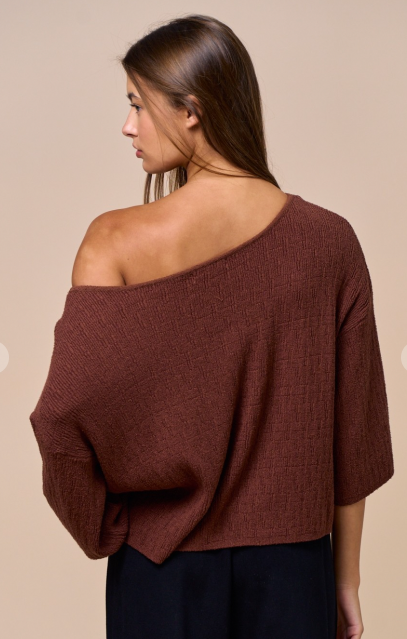 Boat Neck Top