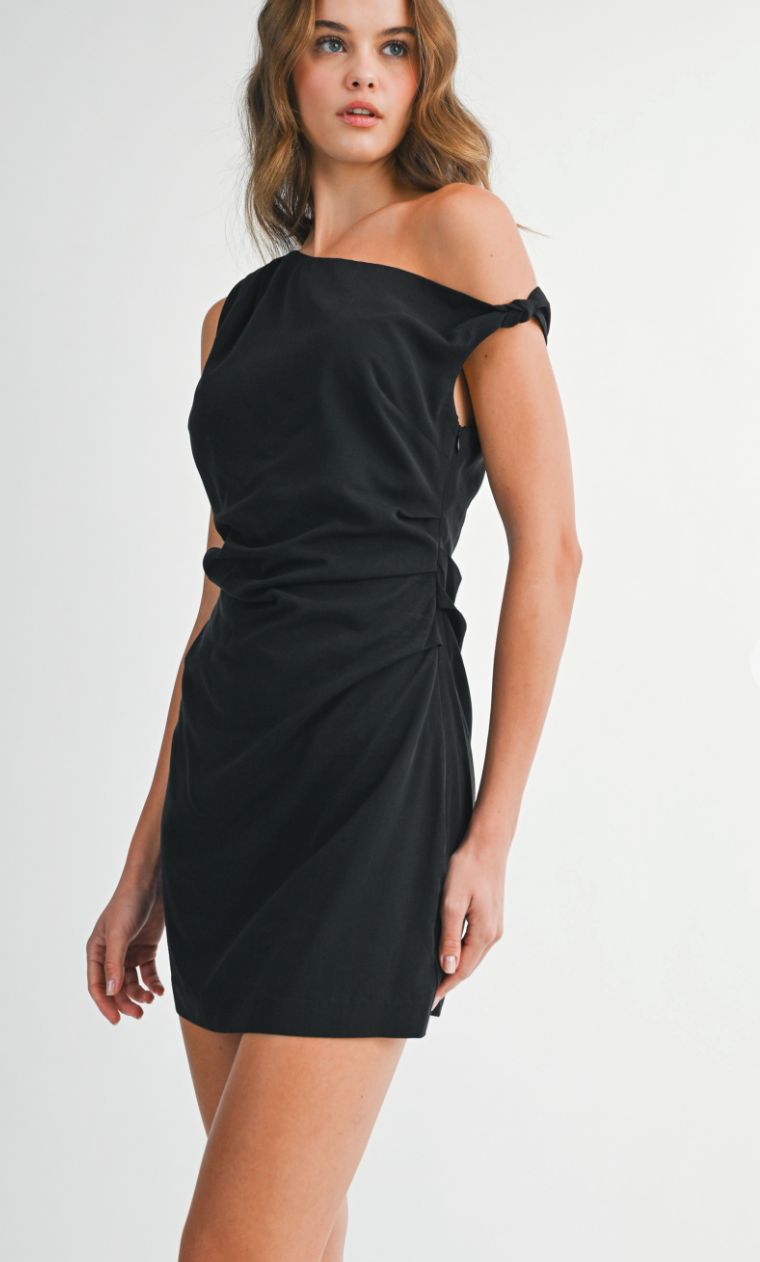 One Shoulder Mini Dress