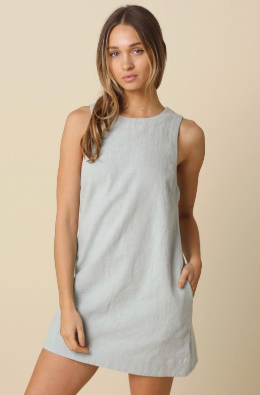 Eve Open-back Mini Dress