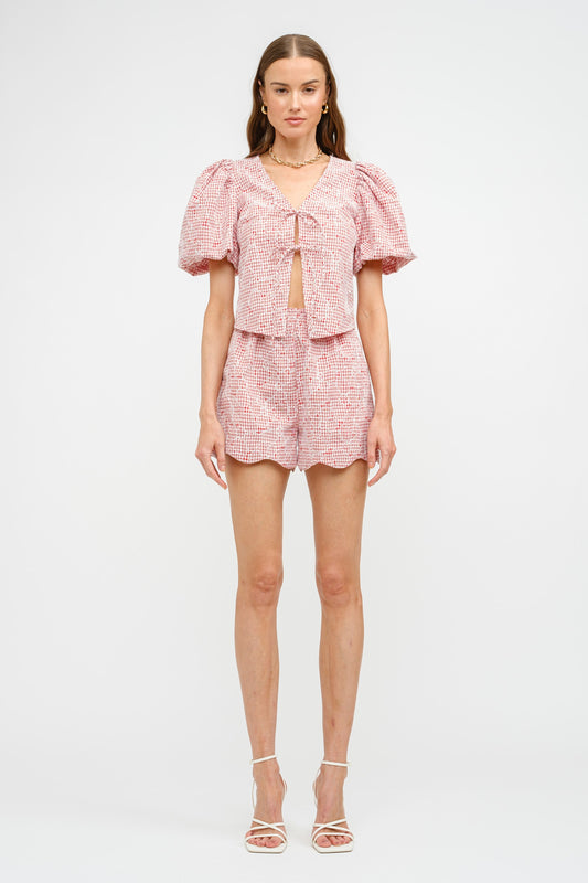 Carmine Blouse