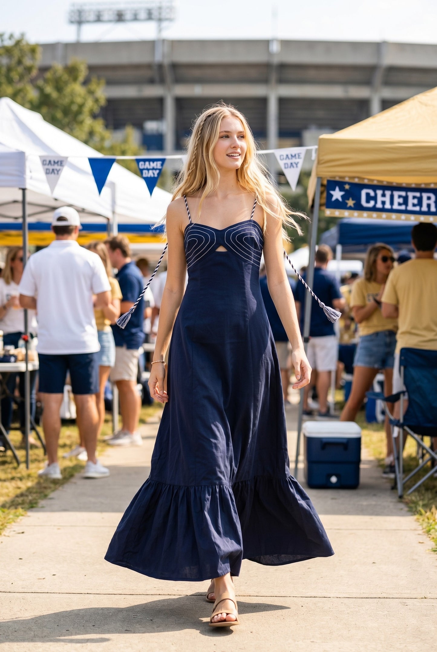 Corset Inspired Maxi Dress